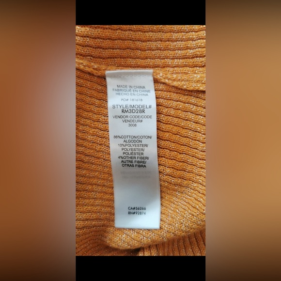 NEW! Splendid Size L XENA LUREX SWEATER DRESS - Picture 10 of 10